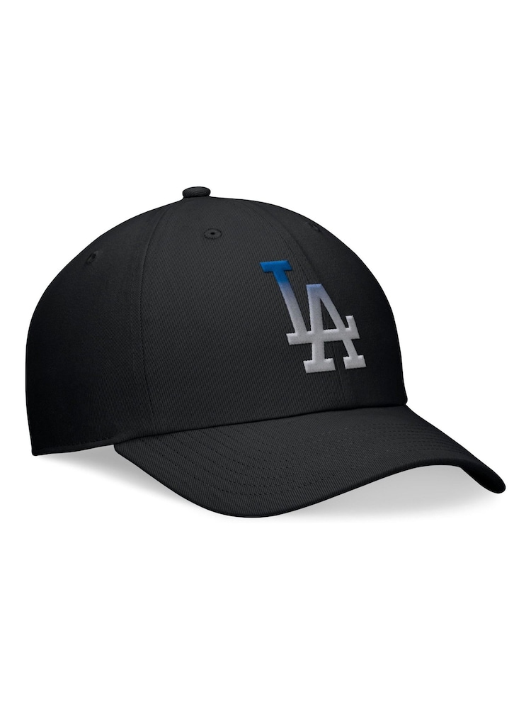 Fanatics 100% Cotton MLB Los Angeles Dodgers Pinch Hitter Unstructured Adjustable Black Cap - Image 2 of 3