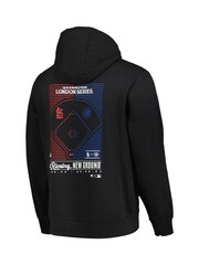 Sweat à capuche Fanatics MLB Iconic Diamond Match-Up graphique noir - Image 2 of 3