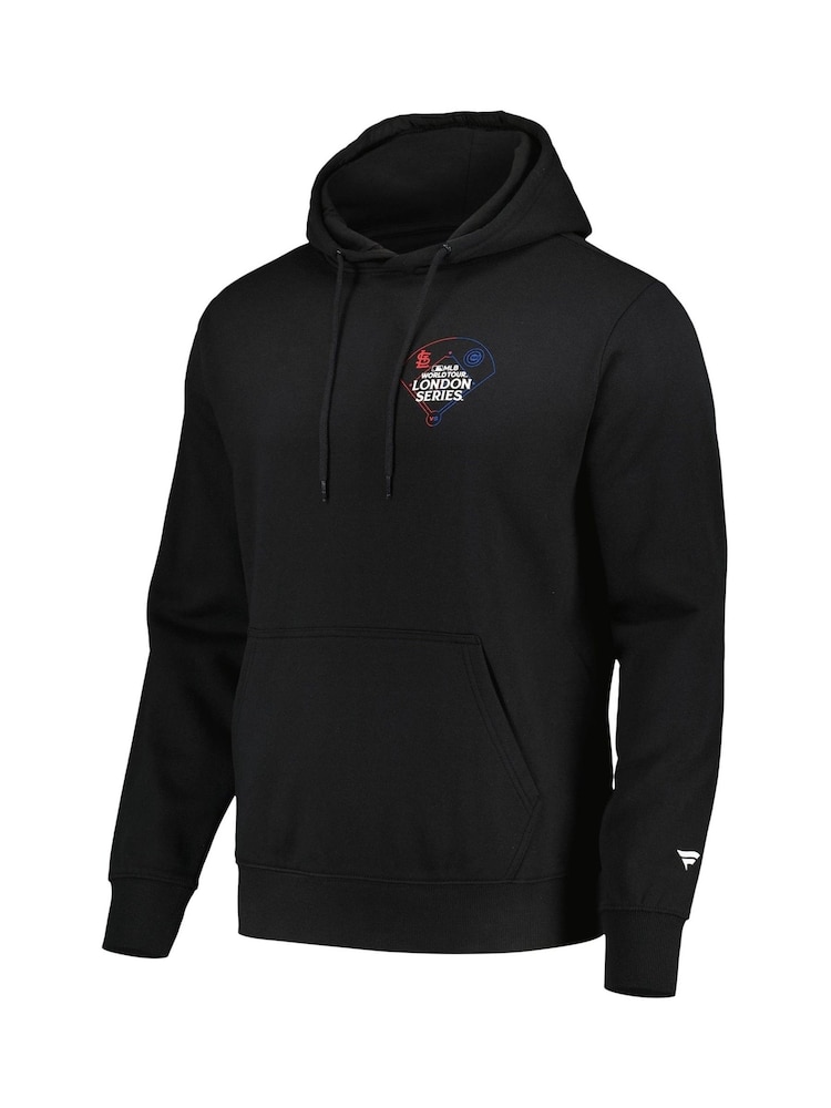 Sweat à capuche Fanatics MLB Iconic Diamond Match-Up graphique noir - Image 3 of 3