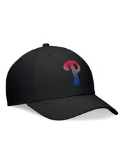 Fanatics MLB Philadelphia Phillies Pinch Hitter Unstructured 100% Cotton Adjustable Black Cap - Image 2 of 3