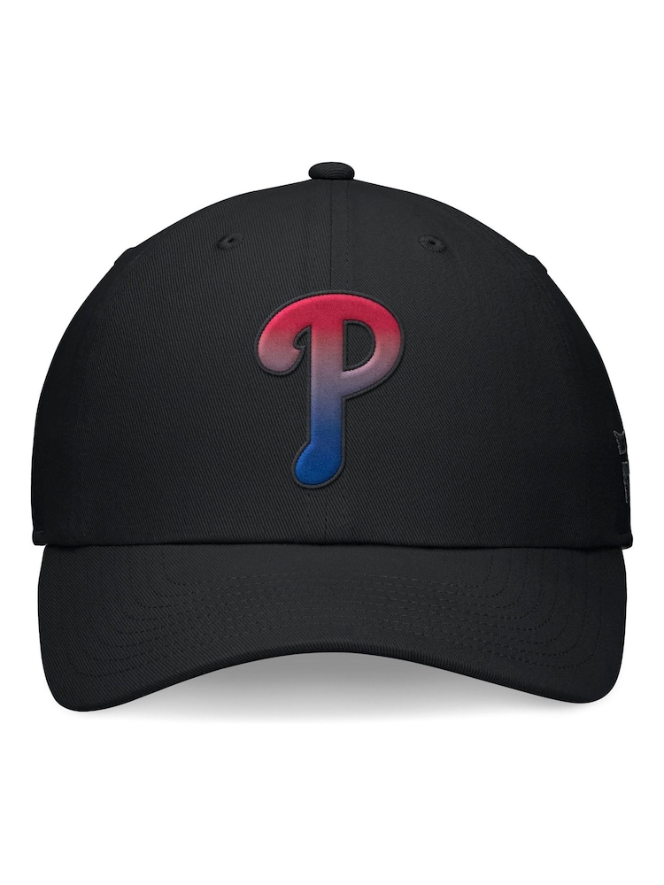 Fanatics MLB Philadelphia Phillies Pinch Hitter Unstructured 100% Cotton Adjustable Black Cap - Image 3 of 3