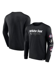 Fanatics MLB Chicago White Sox Fanatics Fundamental Long Sleeve Black T-Shirt - Image 1 of 3