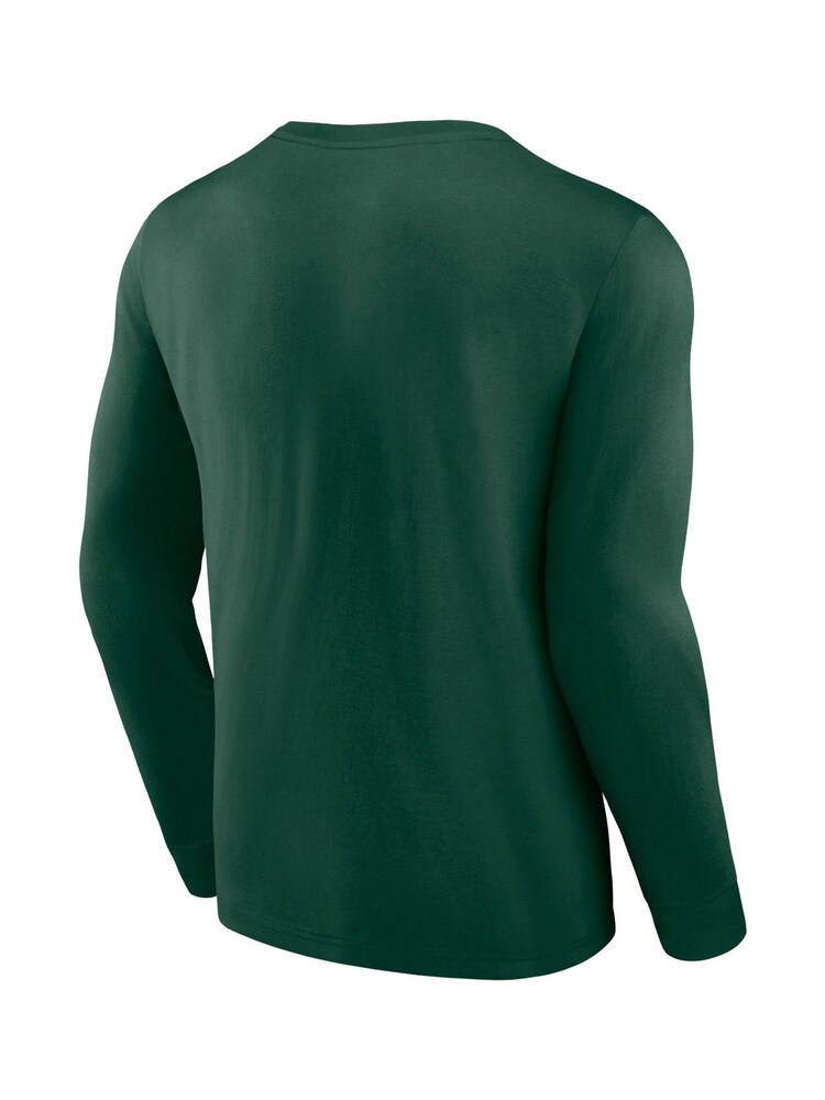 Fanatics Green MLB Oakland Athletics Fanatics Fundamental Long Sleeve T-Shirt - Image 3 of 3