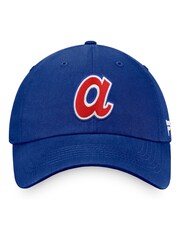 Fanatics Blue MLB Atlanta Braves Core Fundamental Adjustable Cap - Image 3 of 3
