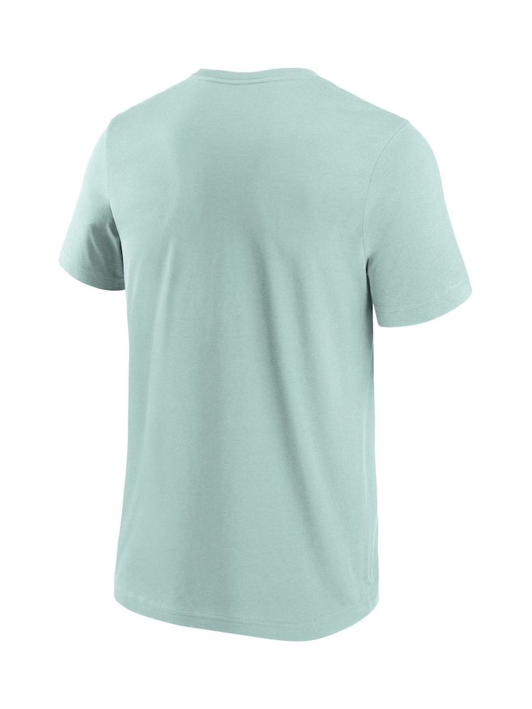 Fanatics Green 100% Cotton Formula 1 Mono Logo Graphic T-Shirt - Image 2 of 3 Fanatics Green 100% Cotton Formula 1 Mono Logo Graphic T-Shirt - Image 2 of 3
