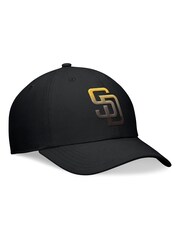 Fanatics 100% Cotton MLB San Diego Padres Fanatics Pinch Hitter Unstructured Adjustable Black Cap - Image 2 of 3