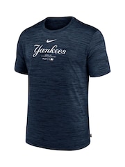Fanatics Blue MLB New York Yankees Authentic Dri-Fit Practice T-Shirt - Image 2 of 3
