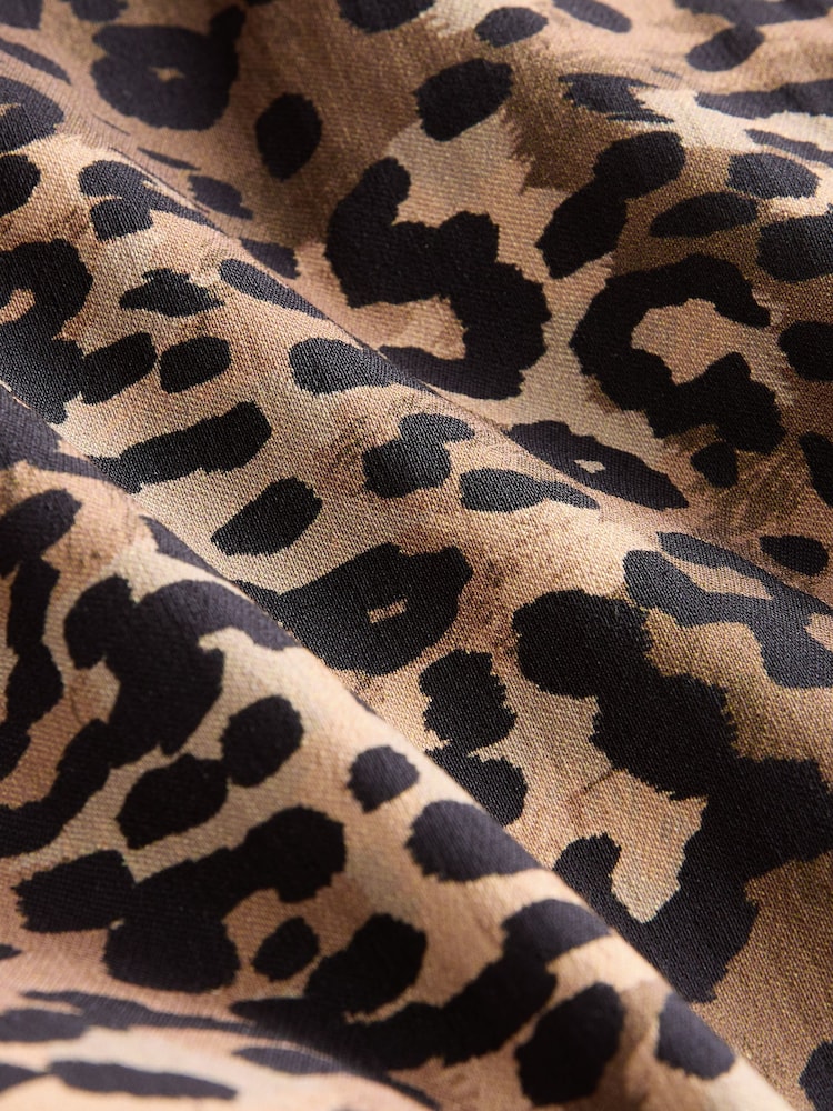 Leopard Print Capri Trousers - Image 8 of 8