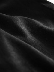 Noir - Pantalon Stay Smart ample en lin riche - Image 8 of 8