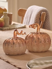 Lights4fun Set of 2 Multi LED Ombre Pumpkins - Image 6 of 6