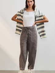 Charcoal Grey Cargo Trousers - Image 1 of 5