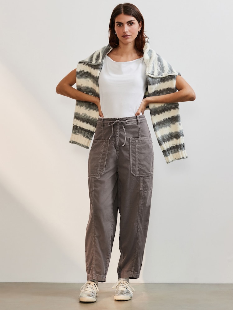 Charcoal Grey Cargo Trousers - Image 2 of 5