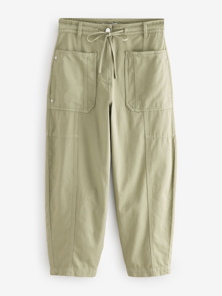 Khaki Green Cargo Trousers - Image 7 of 7