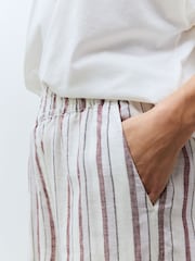 Pink - N. Premium – Schlupfhose aus 100 % Leinen mit weitem Bein - Bild 5 von 5
