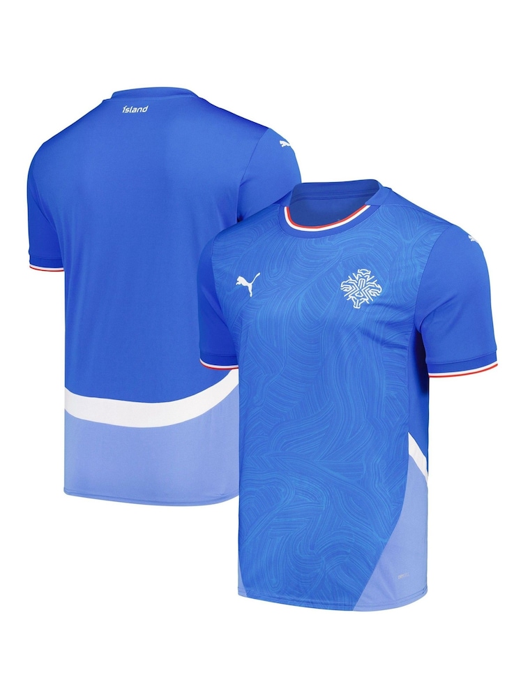Puma Blue Iceland Home 2024 Shirt - Image 1 of 3