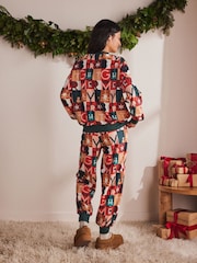 Orange Merry & Bright Cosy Long Sleeve Pyjamas - Image 4 of 14