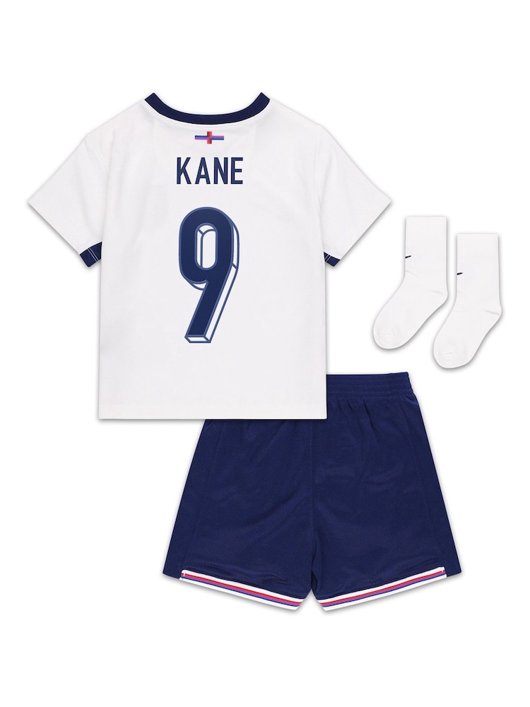 Nike Home Kane - 9 Infant England Stadium Mini Kit 2024 - Image 2 of 3