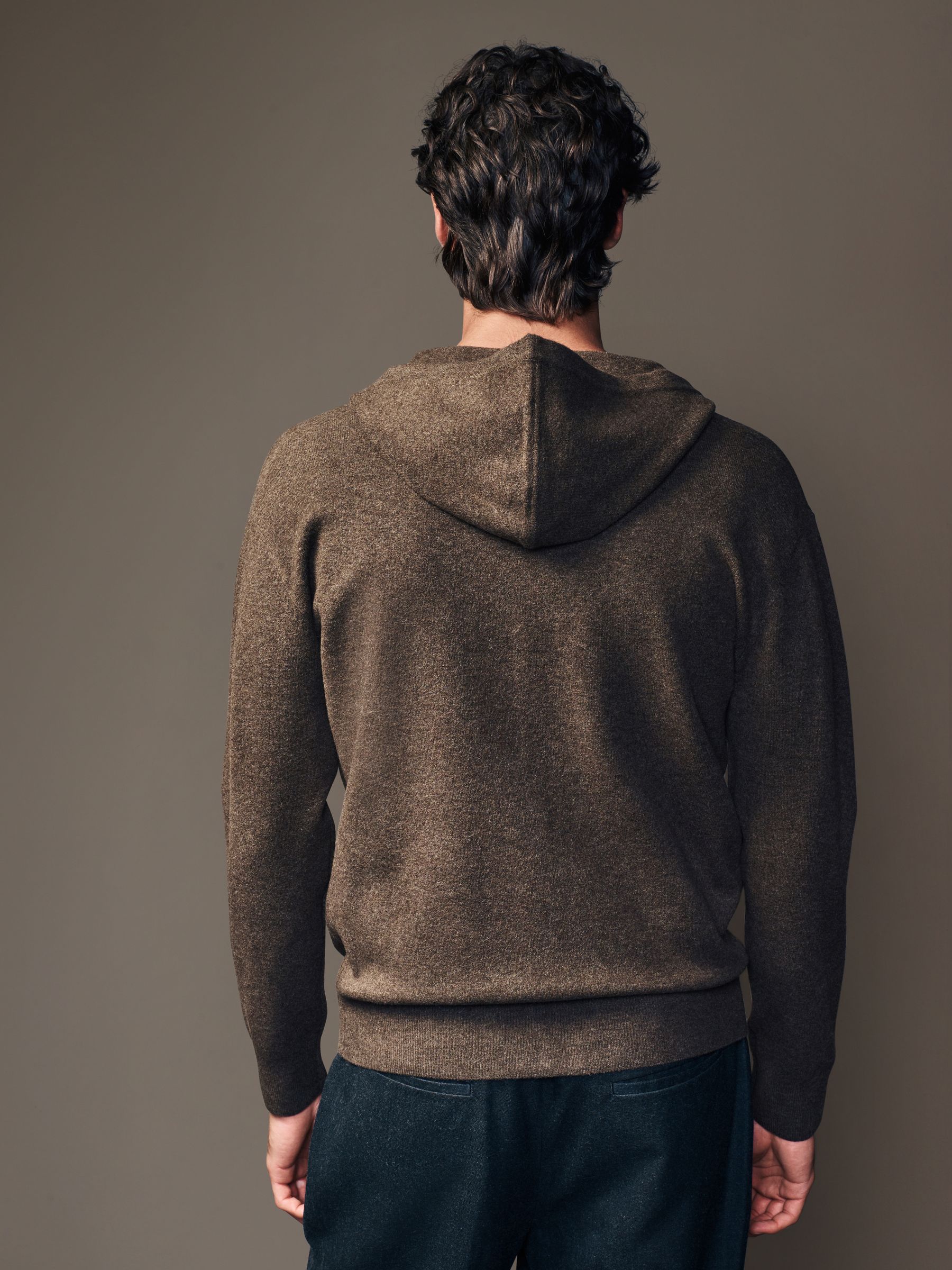 さらに100円引き◆MMLG◆MM KNIT HOOD ZIPUP Chunky Ribbed Knit Zip Up Hoodie Cardigan in Grey | Minga