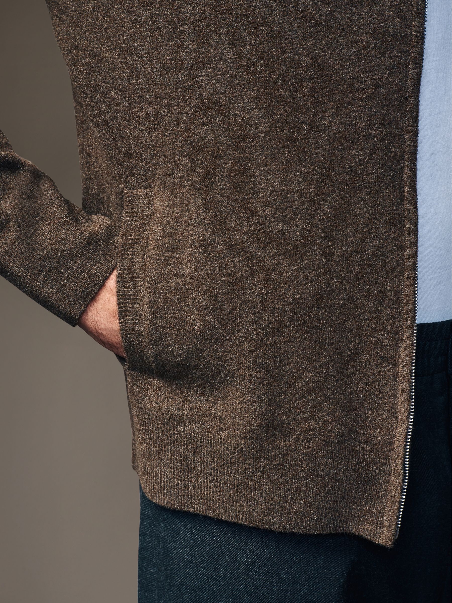 トップス herlipto H Nordic Knit Zip Jacket ハーリップトゥ H Nordic Knit Zip Jacket