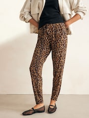 Animal Print Jersey Joggers - Image 5 of 9
