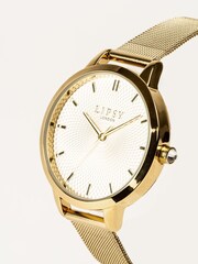 Lipsy Gold Mesh Strap Watch - Image 2 of 2