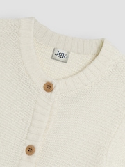 JoJo Maman Bébé Cream Peter Rabbit Appliqué Cardigan - Image 5 of 6