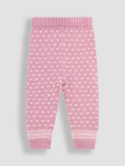 JoJo Maman Bébé Pink Peter Rabbit Fairisle Pattern Baby Knit Set - Image 5 of 7