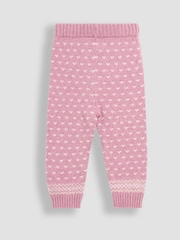 JoJo Maman Bébé Pink Peter Rabbit Fairisle Pattern Baby Knit Set - Image 6 of 7