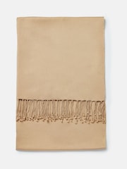 Joules Ascot Cream Pashmina Style Scarf - Image 4 of 5