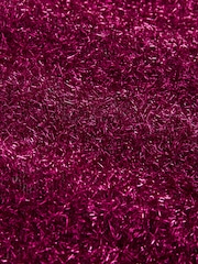 Pink Sparkle Tinsel Short Sleeve Knitted T-Shirt Jumper - Image 8 of 8