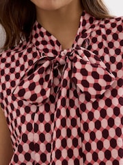 Phase Eight Pink Junie Geo Top - Image 4 of 7