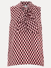 Phase Eight Pink Junie Geo Top - Image 7 of 7