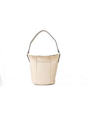 Michael Kors Brooke Bucket Messenger Brown Bag in Bisque Pebbled Leather - Image 2 of 2