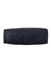 Michael Kors Blue Handbag Gold Tone Studs Shoulder Leather Bag - Image 6 of 6