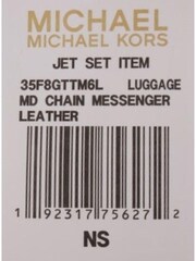 Michael Kors Exquisite Leather Shoulder Brown Bag with Adjustable Straps - Image 6 of 6
