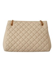 Versace Large Authentic Versace White Tote Bag with Medusa Logo - Image 3 of 6