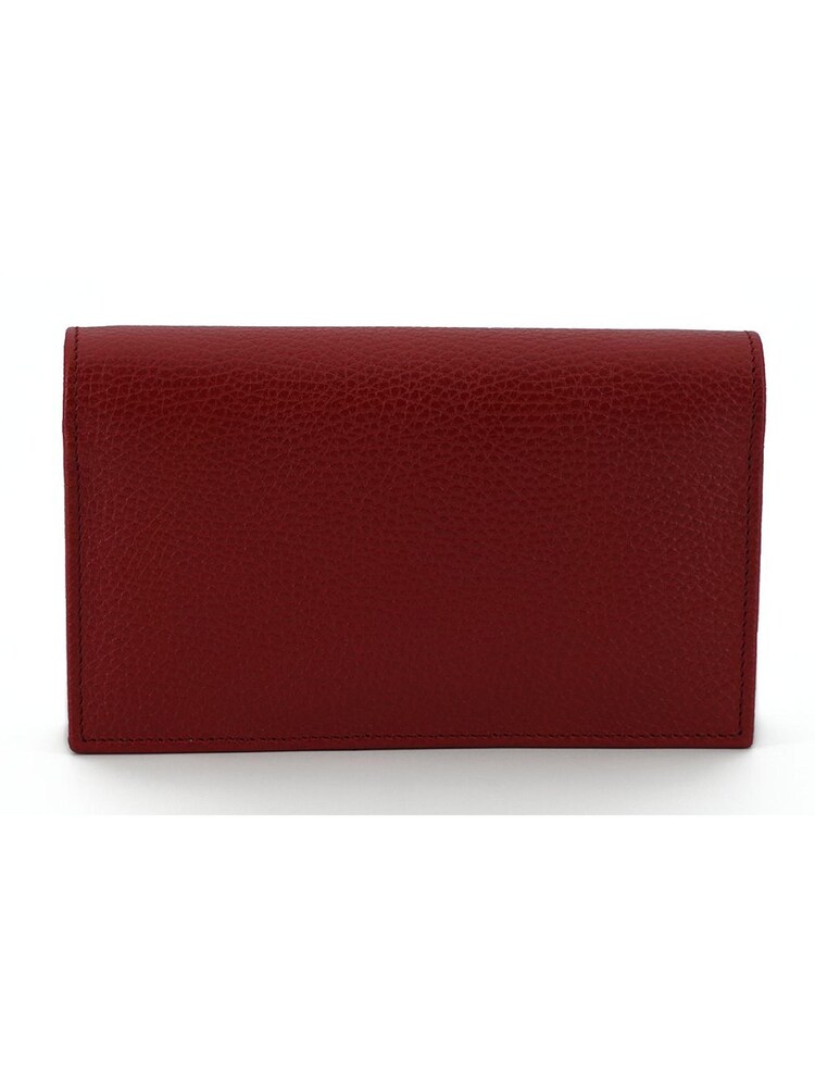 Gucci Red Cross-Body Shoulder Bag with Interlocking GG Snap - Image 2 of 6