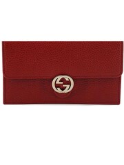 Gucci Red Cross-Body Shoulder Bag with Interlocking GG Snap - Image 4 of 6