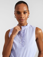 Hobbs Blue Abbie Blouse - Image 3 of 4