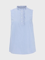 Hobbs Blue Abbie Blouse - Image 4 of 4