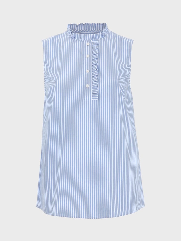 Hobbs Blue Abbie Blouse - Image 4 of 4
