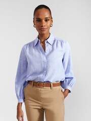 Hobbs Blue Sabrina Shirt - Image 1 of 4
