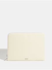 Skinnydip Ecru Cord Daisy Cute Flower Embroidered 13/14" Laptop Case - Image 2 of 5