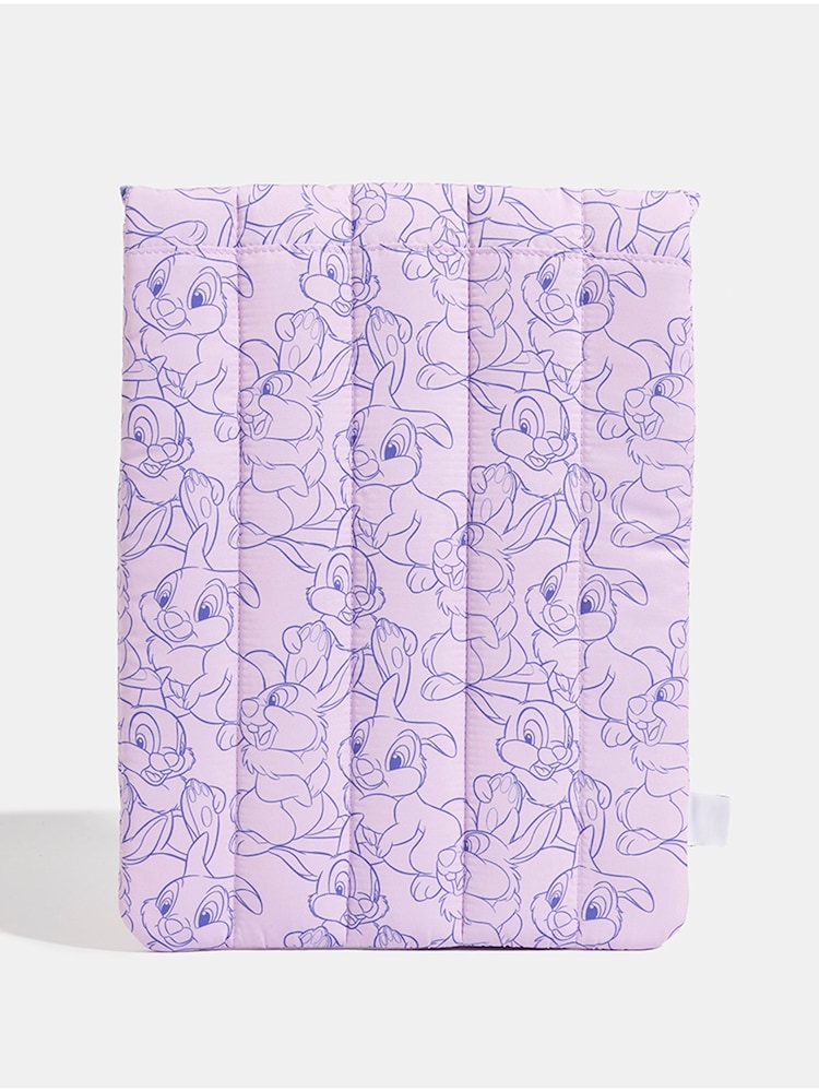 Skinnydip Purple Lilac Thumper Thumper Padded Line Laptop Case - Image 2 of 4