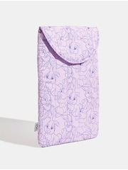 Skinnydip Purple Lilac Thumper Thumper Padded Line Laptop Case - Image 3 of 4