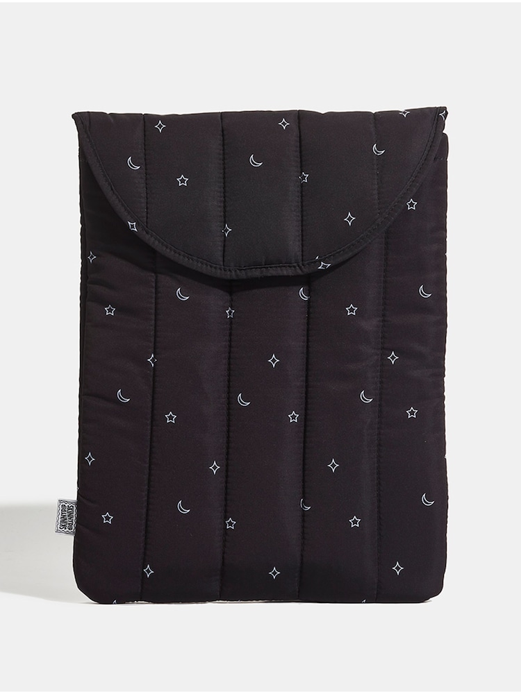 Skinnydip Black Celestial Thumper Padded Line Laptop Case - Image 1 of 4