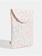 Skinnydip Cream Wildflower Thumper Padded Line Laptop Case - Image 3 of 4