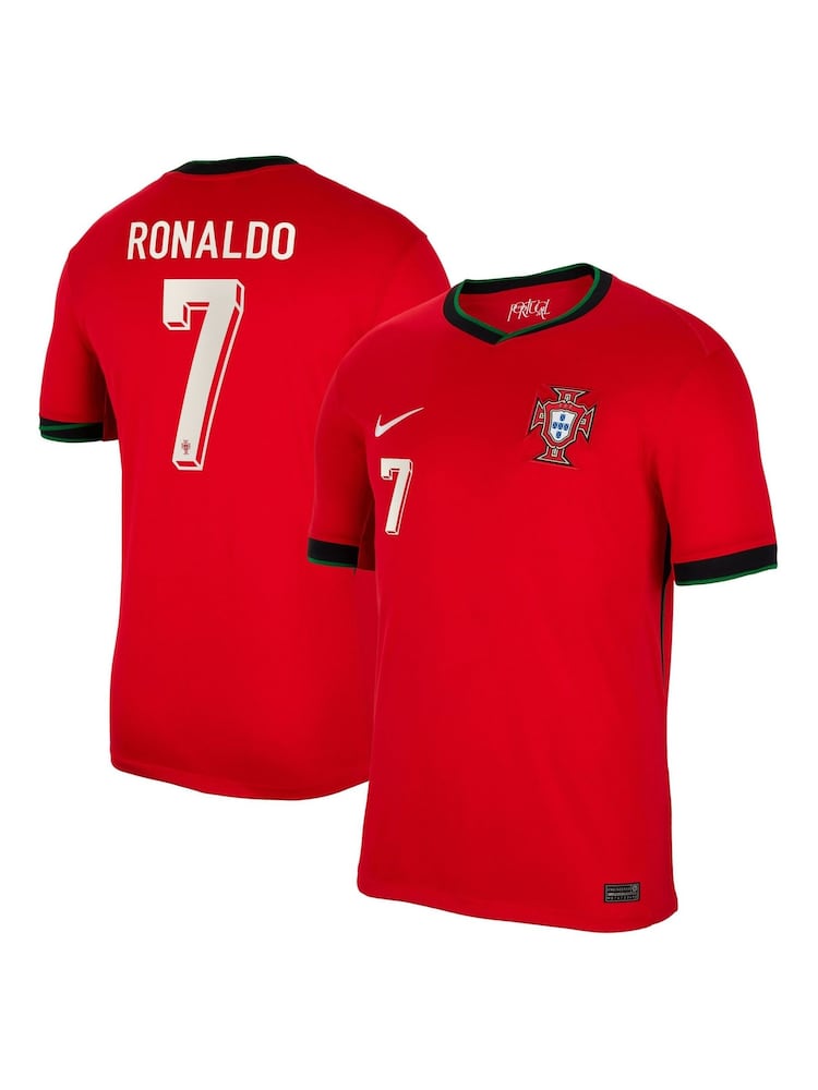 Nike Red Portugal Home Stadium Shirt 2024 - Image 1 of 3