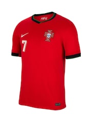Nike Red Portugal Home Stadium Shirt 2024 - Image 2 of 3