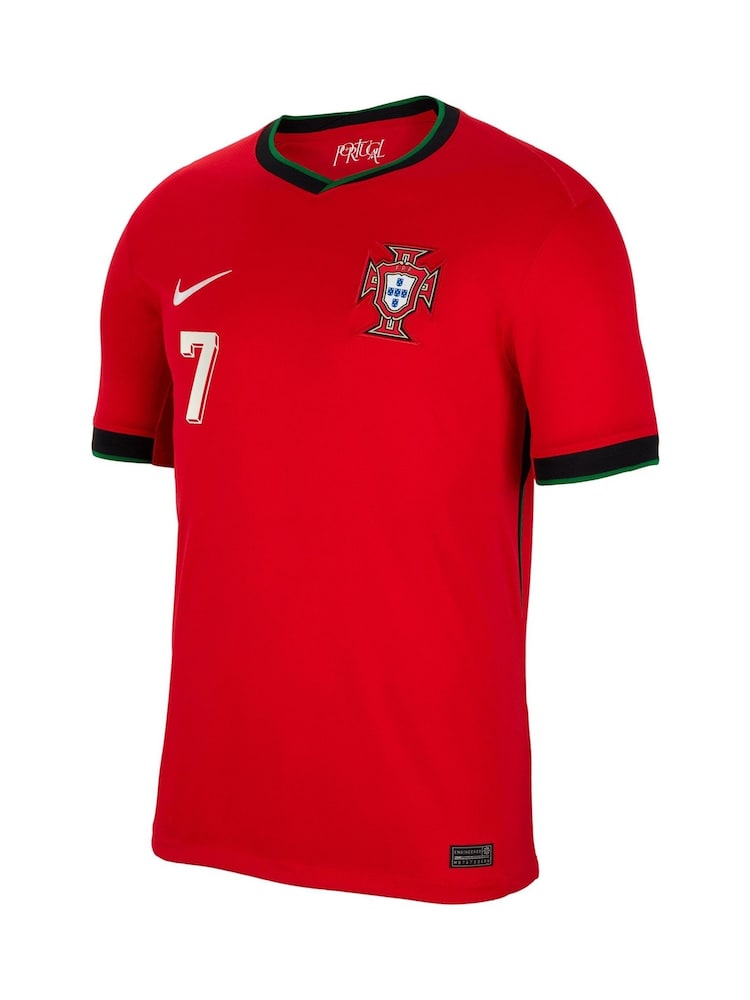 Nike Red Portugal Home Stadium Shirt 2024 - Image 2 of 3